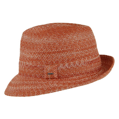 Chapeau Trilby Léger Freddy naturel-rouille BAILEY