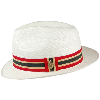 Chapeau Trilby Panama Home County Yorkie décoloré CHRISTYS