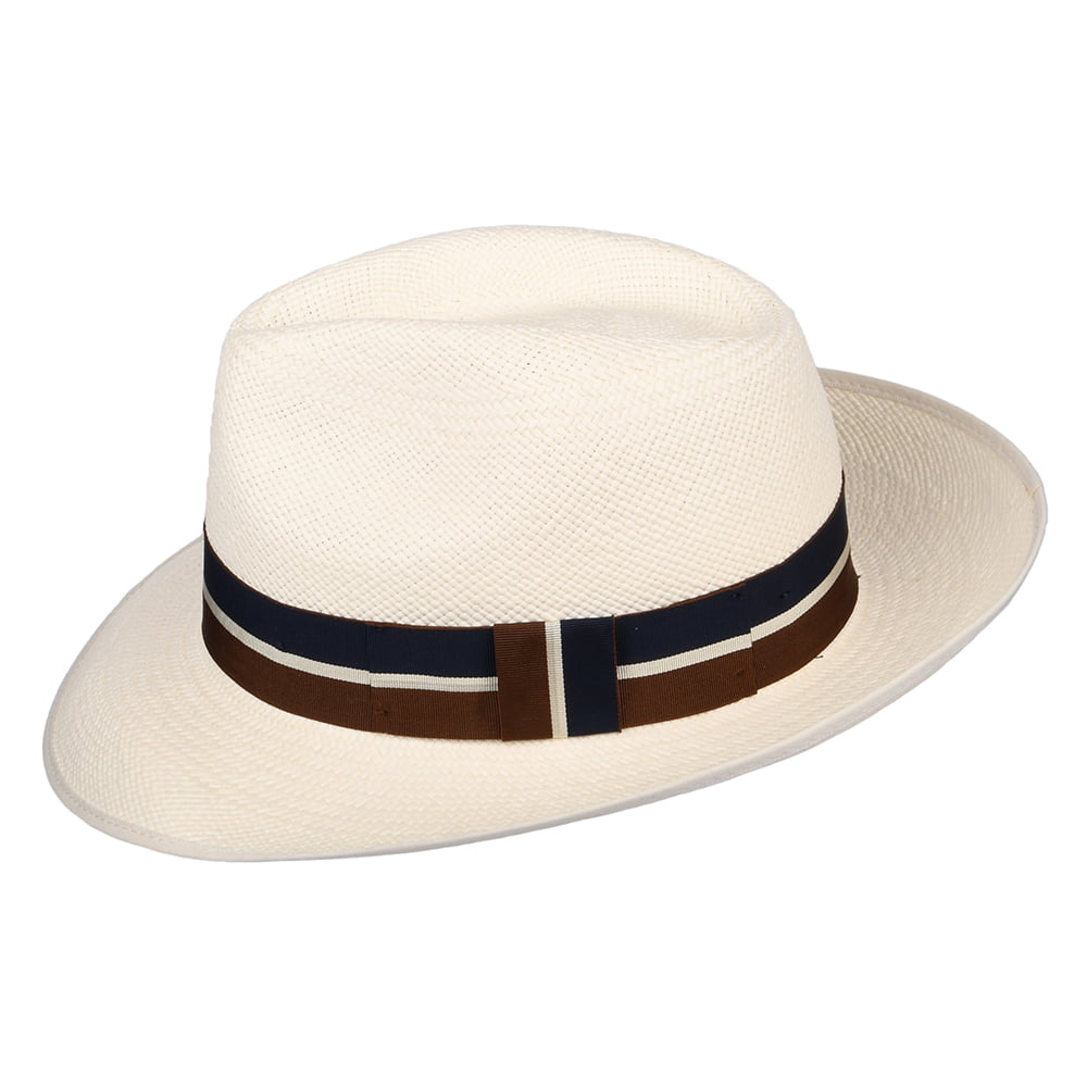 Chapeau Fedora Panama Home County Preset décoloré CHRISTYS