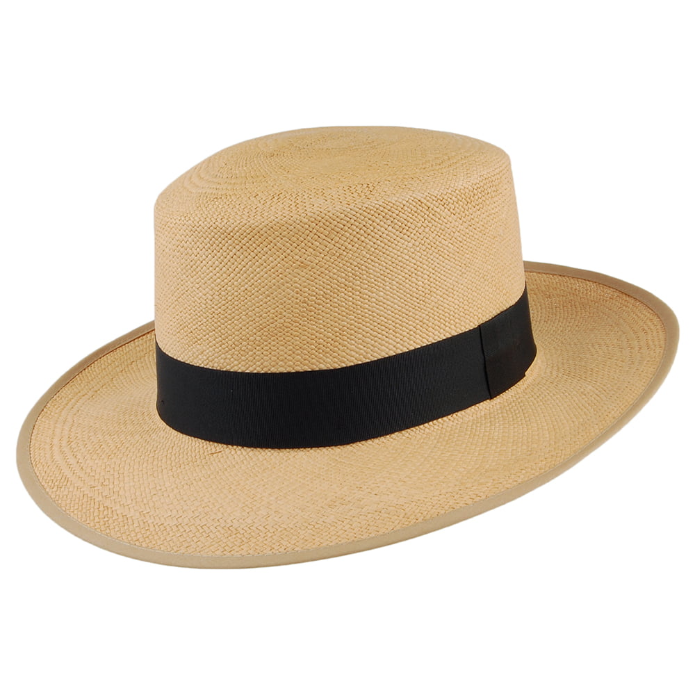 Chapeau Canotier Panama à Bord Large Camila naturel CHRISTYS