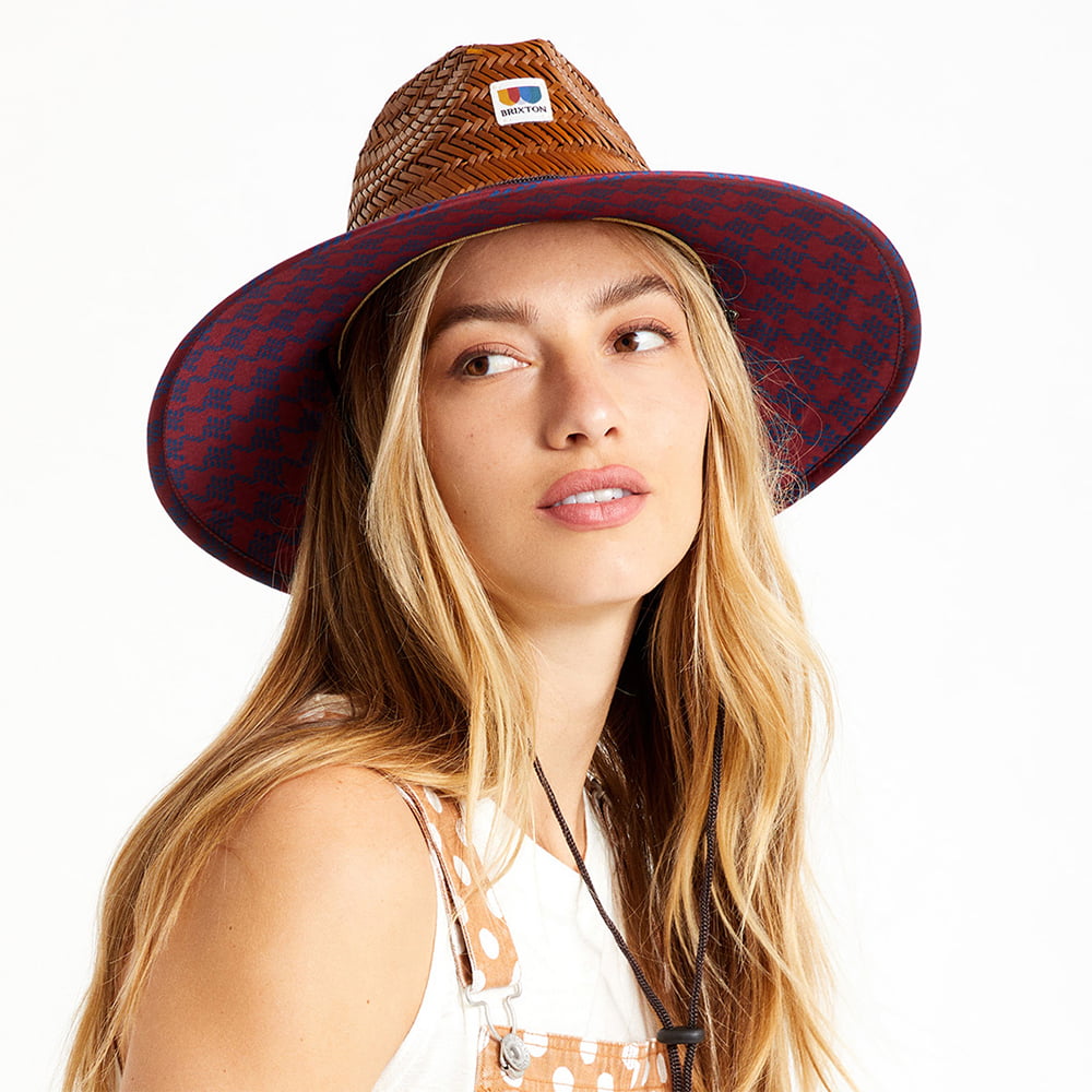 Chapeau Lifeguard en Paille Alton cuivre BRIXTON