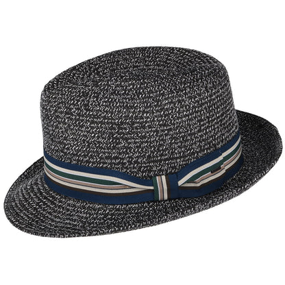 Chapeau Fedora Salem gris foncé-mélangé BAILEY