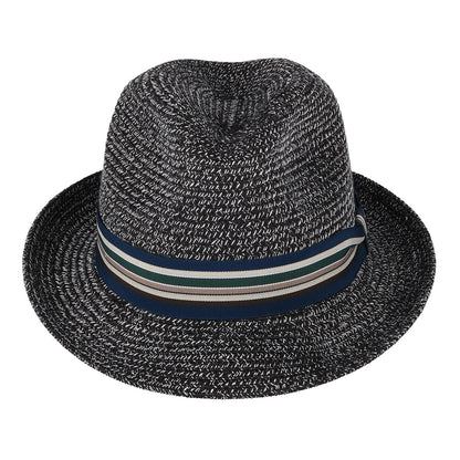Chapeau Fedora Salem gris foncé-mélangé BAILEY