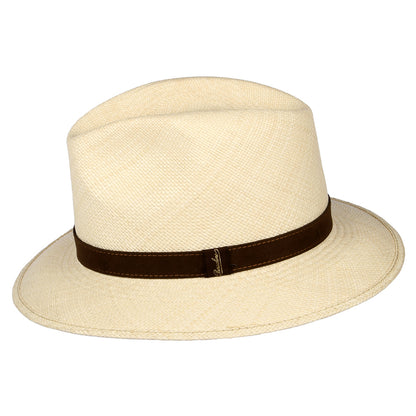 Chapeau Fedora Panama Safari Quito naturel BORSALINO