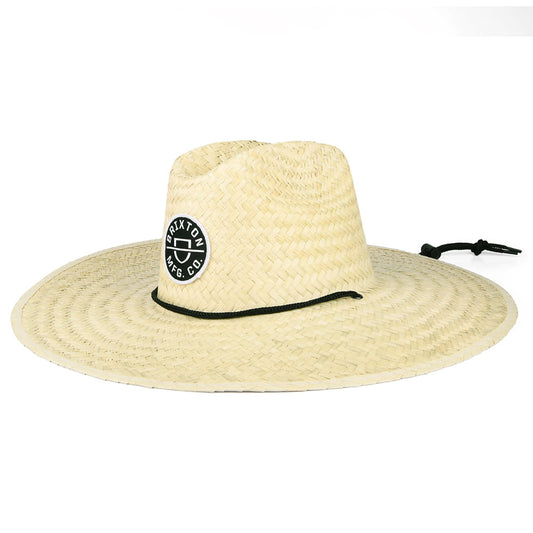 Chapeau Lifeguard en Paille Crest naturel BRIXTON