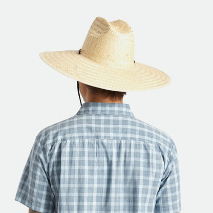 Chapeau Lifeguard en Paille Crest naturel BRIXTON