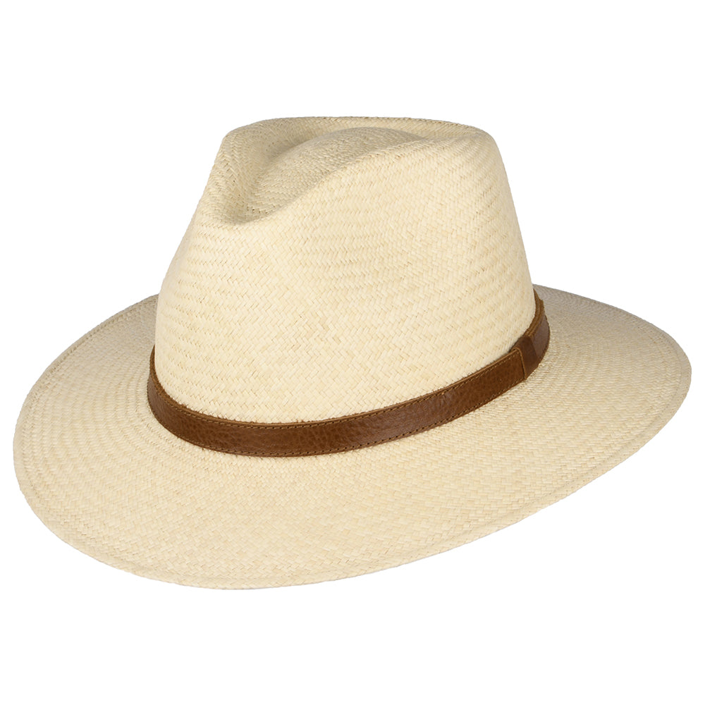 Chapeau Panama Fedora Safari naturel FAILSWORTH