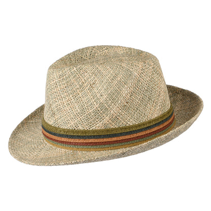 Chapeau Fedora en Jonc de Mer Cuba naturel FAILSWORTH