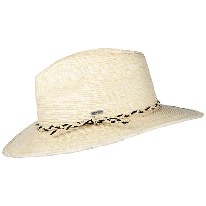 Chapeau Fedora en Paille Messer Western naturel BRIXTON