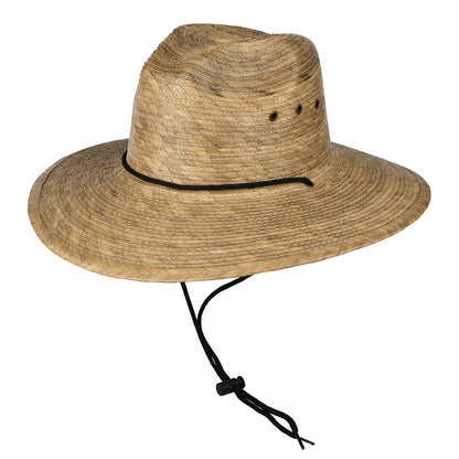 Chapeau Lifeguard en Paille de Palmier Tressée Mt. Momma toast DORFMAN PACIFIC