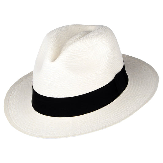 Chapeau Fedora Panama Clasico décoloré JAXON & JAMES