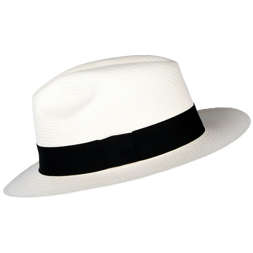 Chapeau Fedora Panama Clasico décoloré JAXON & JAMES