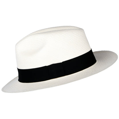 Chapeau Fedora Panama Clasico décoloré JAXON & JAMES