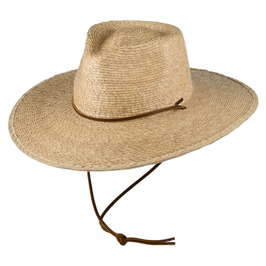 Chapeau Été en Paille à Bord Large Morrison naturel BRIXTON