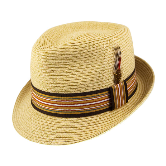 Chapeau Trilby C-Crown Ridley naturel JAXON & JAMES