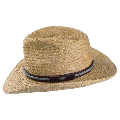 Chapeau Australien en Paille El Paso naturel JAXON & JAMES