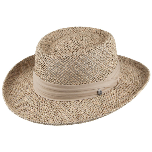 Chapeau Gambler Pebble Beach naturel JAXON & JAMES