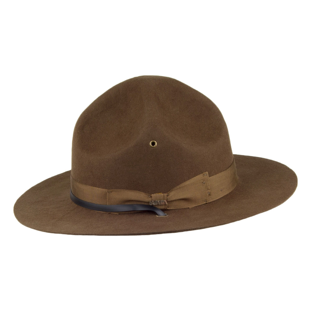 Chapeau Quatre-Bosses de Scout olive SCALA