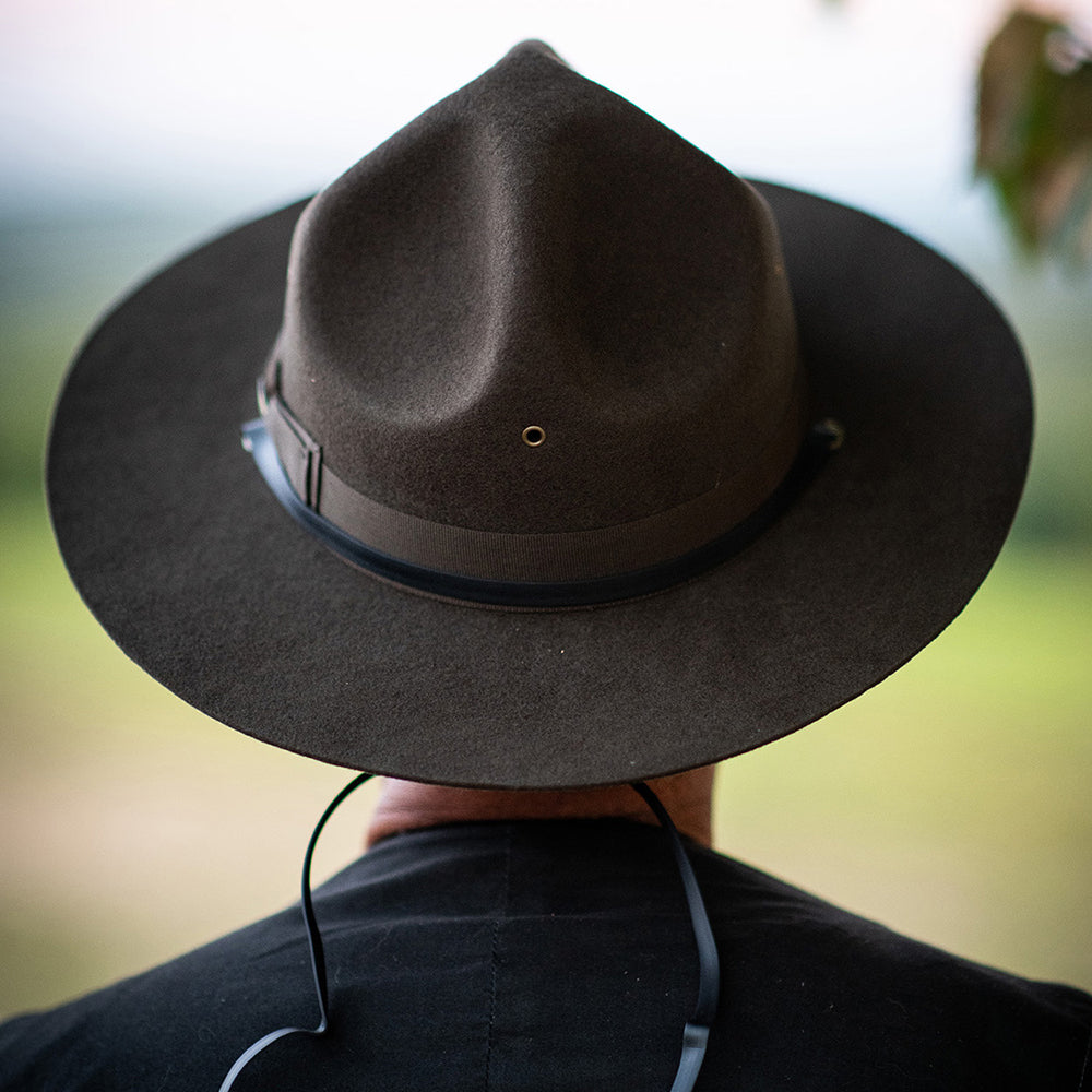 Chapeau Quatre-Bosses de Scout olive SCALA