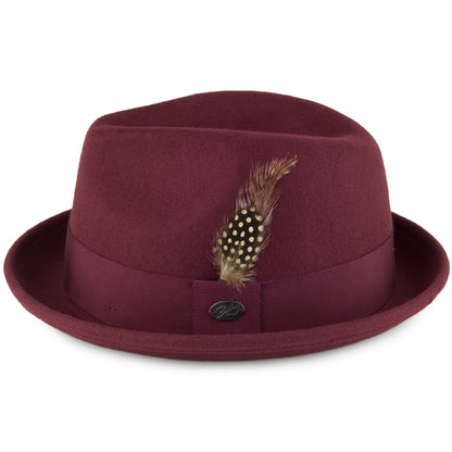 Chapeau Trilby Cloyd bordeaux BAILEY