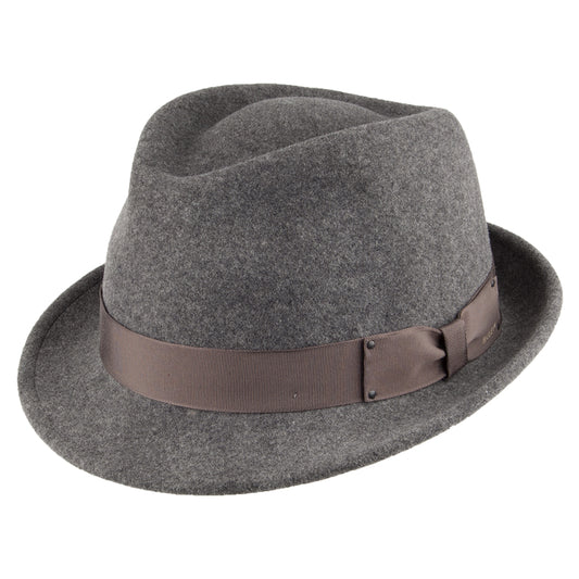 Chapeau Trilby Déformable Wynn gris BAILEY
