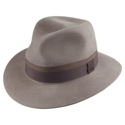 Chapeau Fedora en LiteFelt Barkley taupe BAILEY