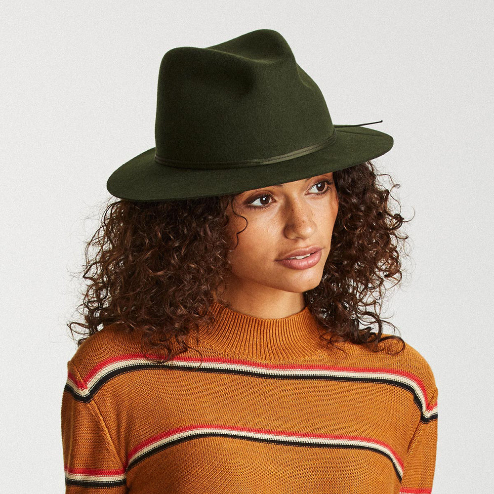 Chapeau Fedora Graham mousse BRIXTON