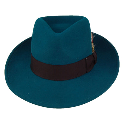 Chapeau Fedora Déformable 7002 bleu sarcelle BAILEY