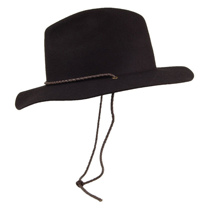 Chapeau Fedora Freeport noir BRIXTON
