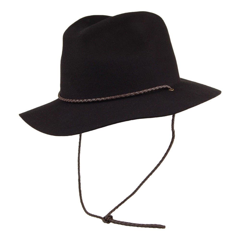 Chapeau Fedora Freeport noir BRIXTON