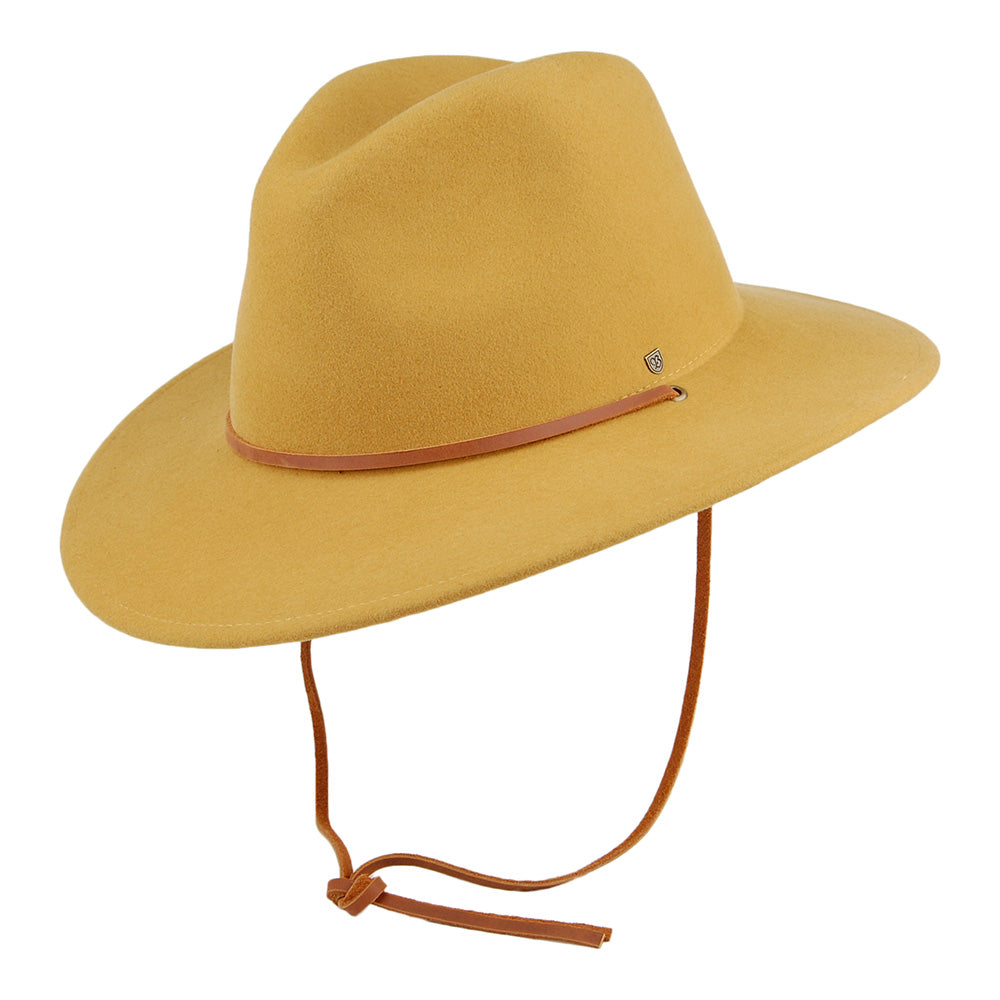 Chapeau Australien Field moutarde BRIXTON