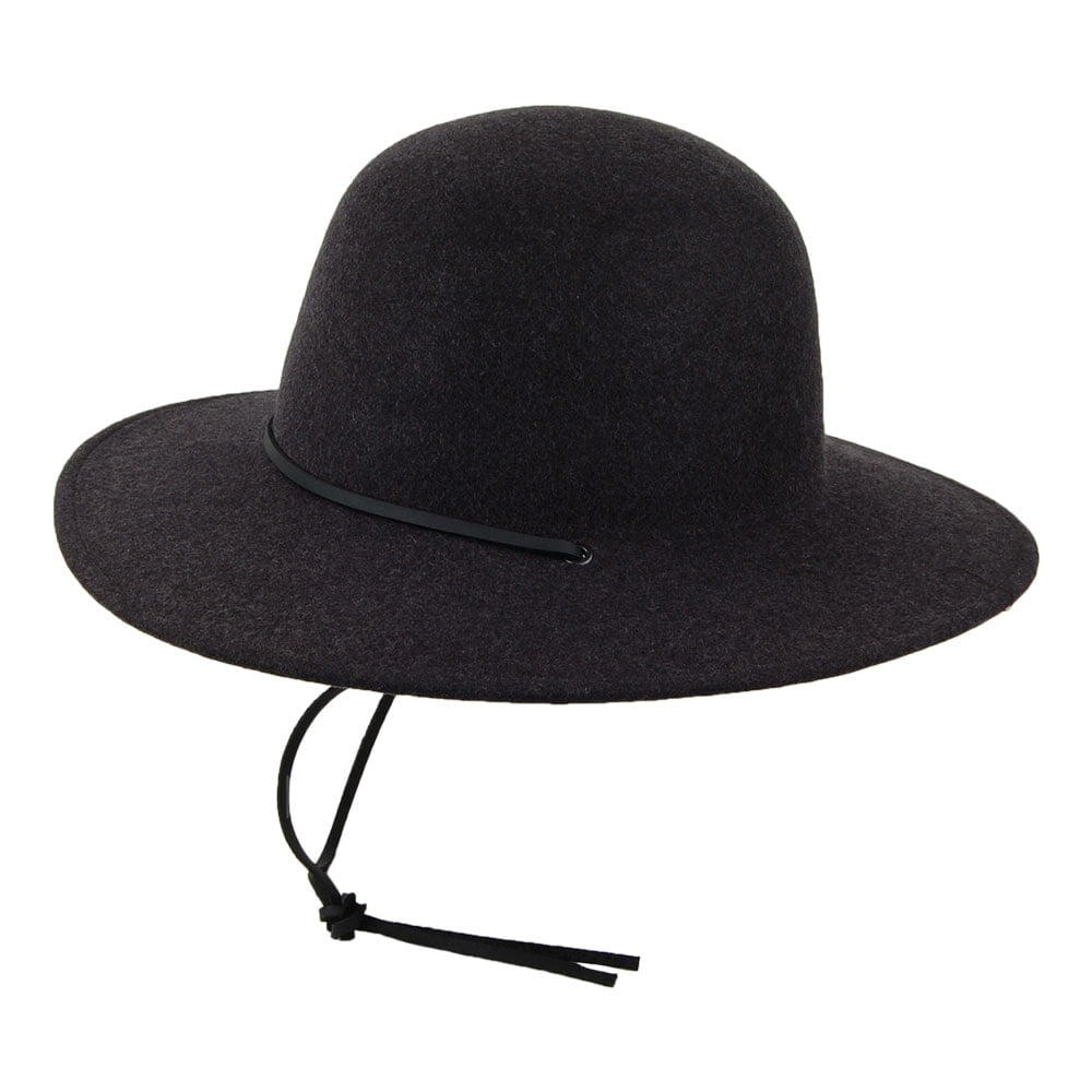 Chapeau Australien Tiller III mélange de noirs BRIXTON
