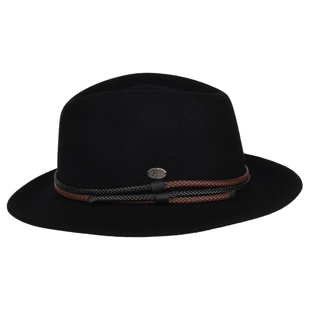 Chapeau Fedora Déformable Nelles noir BAILEY