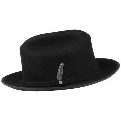 Chapeau de Cowboy en Laine Feutrée Open Road noir STETSON