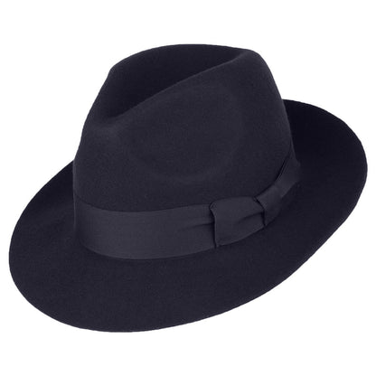 Chapeau Fedora Chester bleu marine FAILSWORTH