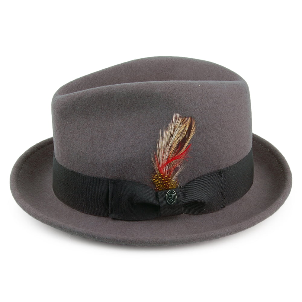 Chapeau Trilby Déformable Blues gris JAXON & JAMES