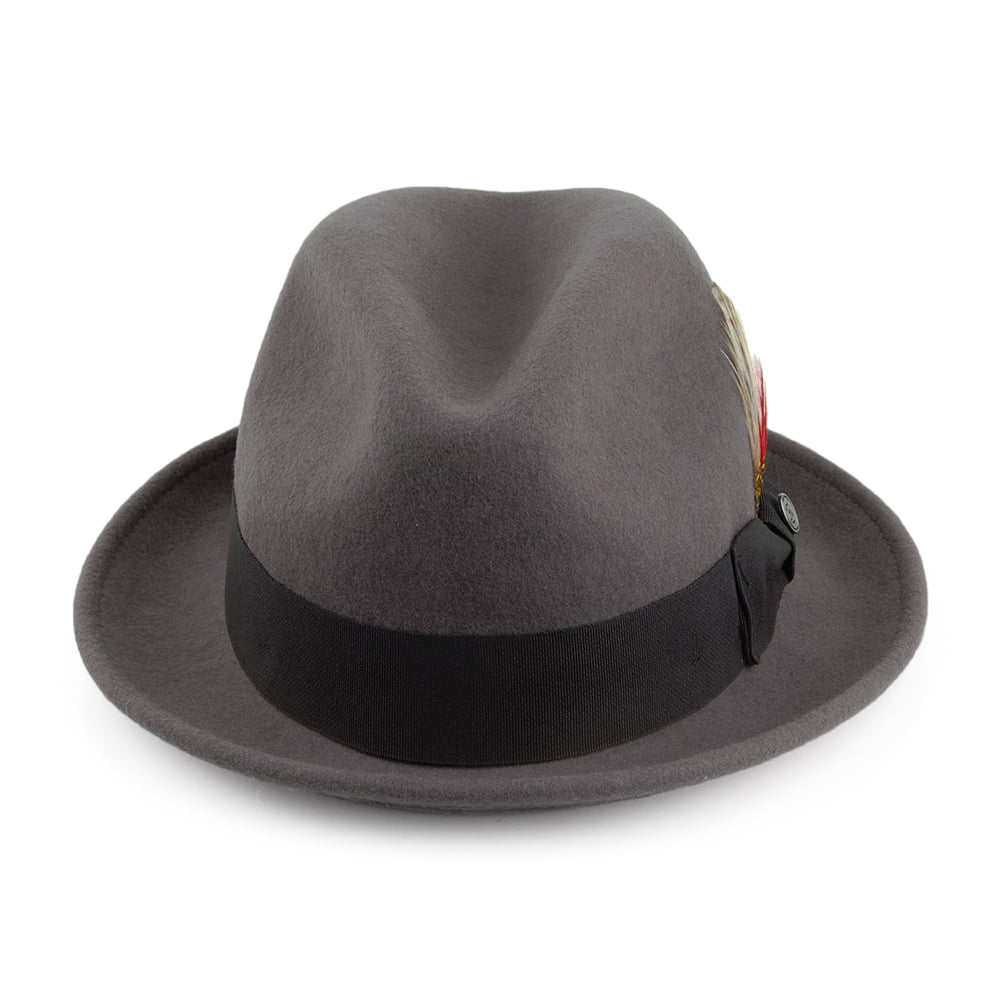 Chapeau Trilby Déformable Blues gris JAXON & JAMES