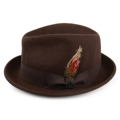 Chapeau Trilby Déformable Blues marron JAXON & JAMES