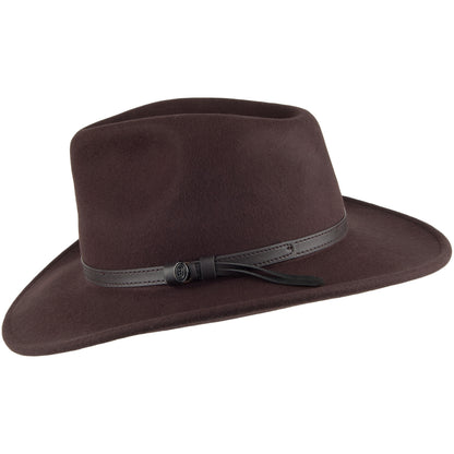 Chapeau Australien Déformable marron JAXON & JAMES