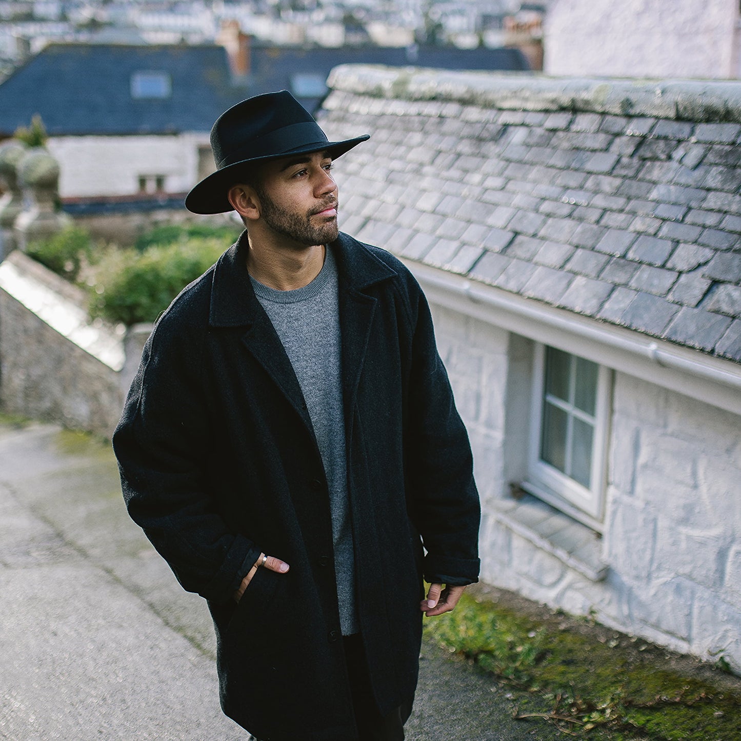 Chapeau Fedora Ford noir JAXON & JAMES