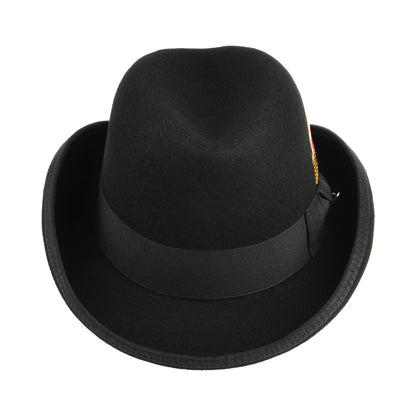 Chapeau Homburg en Laine noir JAXON & JAMES