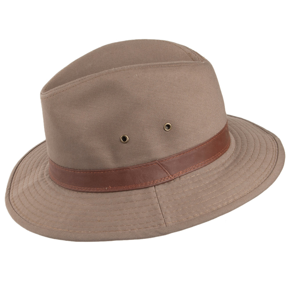 Chapeau Safari en Coton Hydrofuge écorce DORFMAN PACIFIC