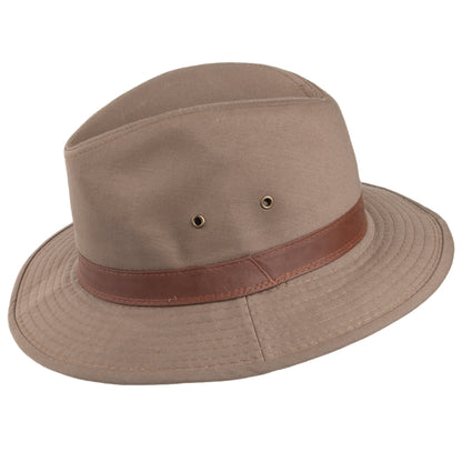 Chapeau Safari en Coton Hydrofuge écorce DORFMAN PACIFIC