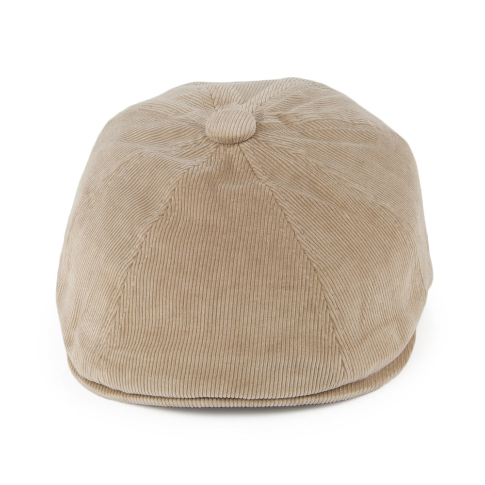 Casquette Gavroche en Velours Côtelé Hawker beige KANGOL