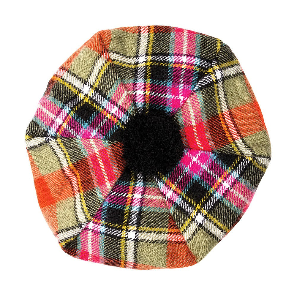 Chapeau Tam O'Shanter en Laine d'Agneau Bruce Of Kinnaird LOCHCARRON OF SCOTLAND