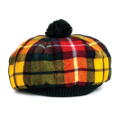Chapeau Tam O'Shanter en Laine d'Agneau Buchanan Modern LOCHCARRON OF SCOTLAND