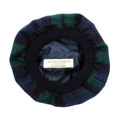 Chapeau Tam O'Shanter Black Watch Modern LOCHCARRON OF SCOTLAND