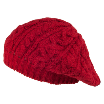 Béret en Alpaga rouge HIGHLAND 2000