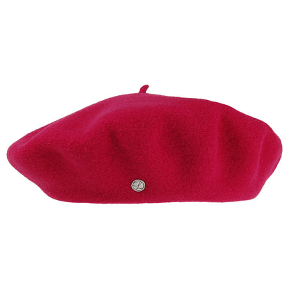 Béret Authentique en Laine Mérinos framboise LAULHÈRE