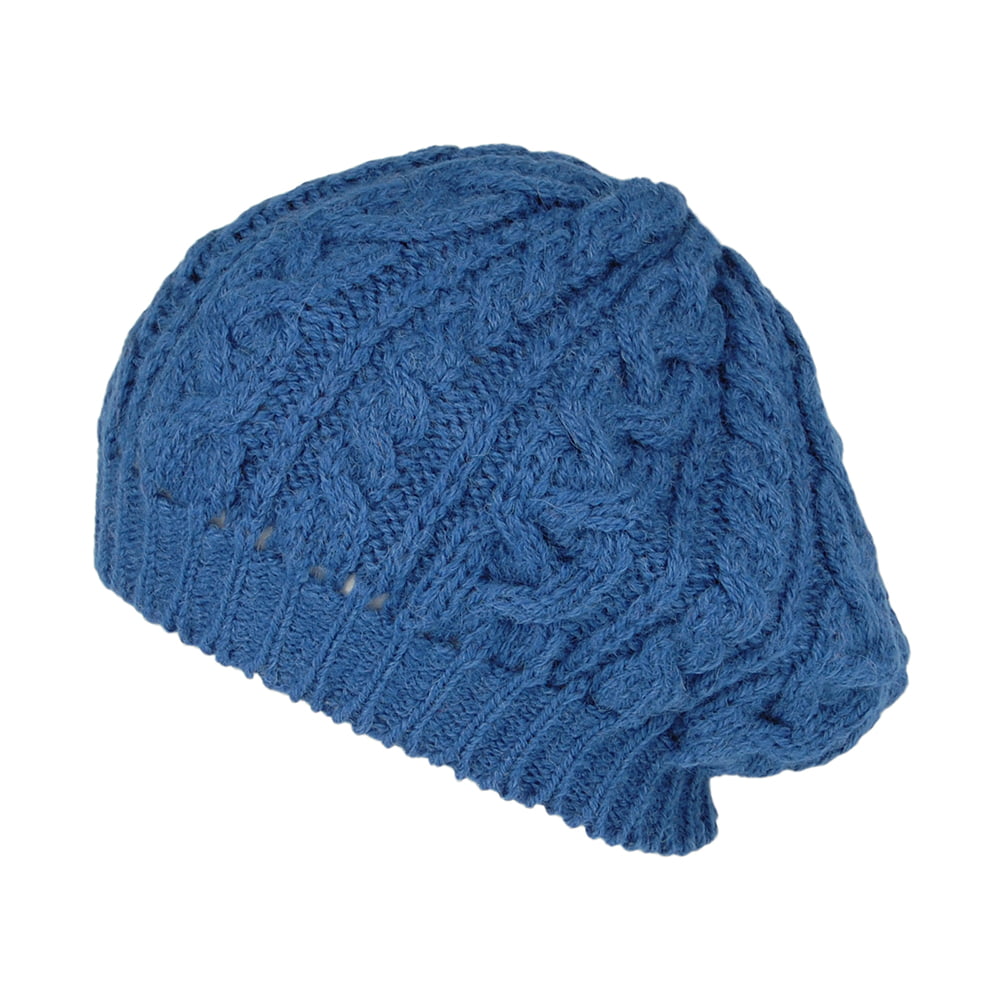 Béret en Alpaga bleu HIGHLAND 2000